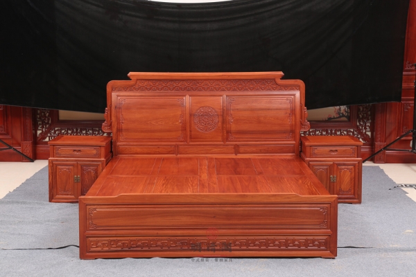 緬花-紫氣東來大床